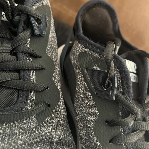 Nike Flex TR9 Knit Grey Black White Women's Athletic Sneaker Women's 9 - Picture 9 of 10